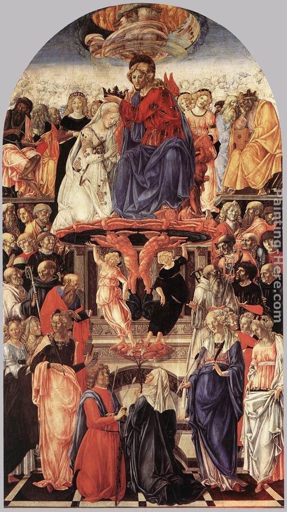 Francesco Di Giorgio Martini The Coronation of the Virgin